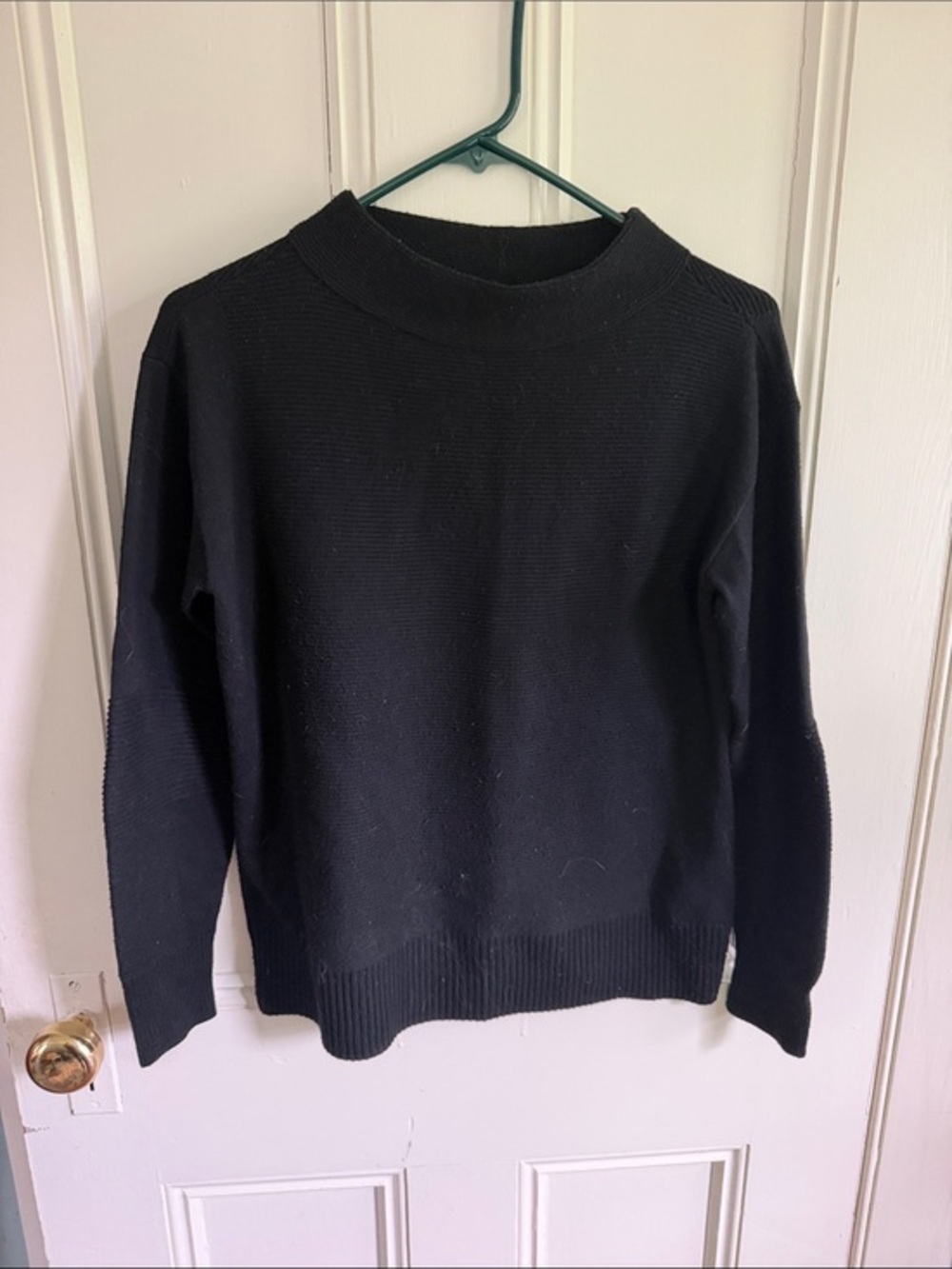 Talbots Black Crewneck Sweater